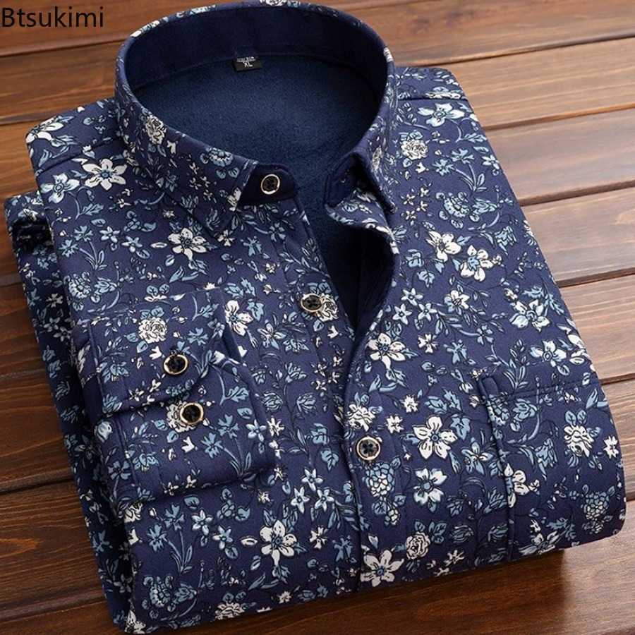 Flannel Shirt Lined - Flannel Men Shirt 2026 Autumn Winter