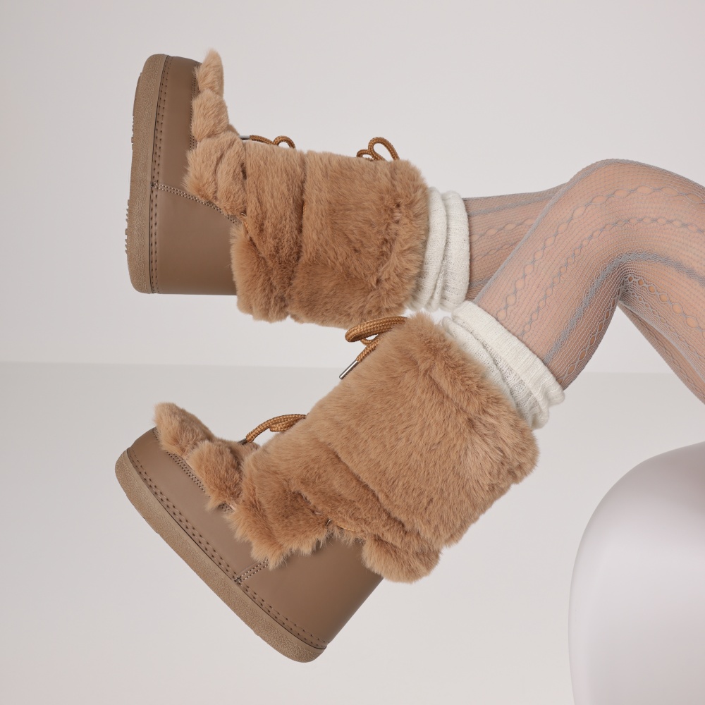 Furry Boots For Women Round To - Waterproof Winter Boot recension och pris