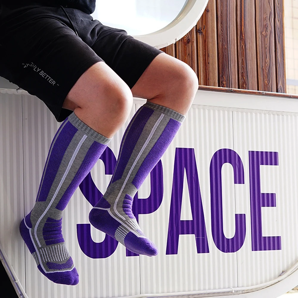 XQQMXX 1Pair Ski Socks Skiing  - Thermal Sock Wool recension och pris