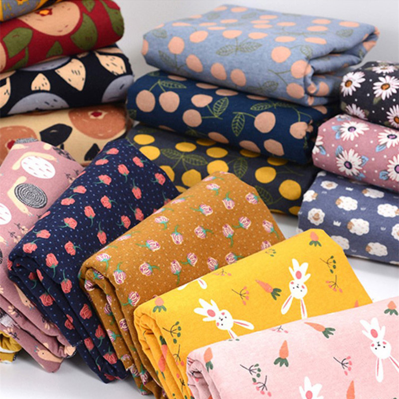 Half Meter Baby's Flannel Fabr - Flannel Shirt Lined recension och pris