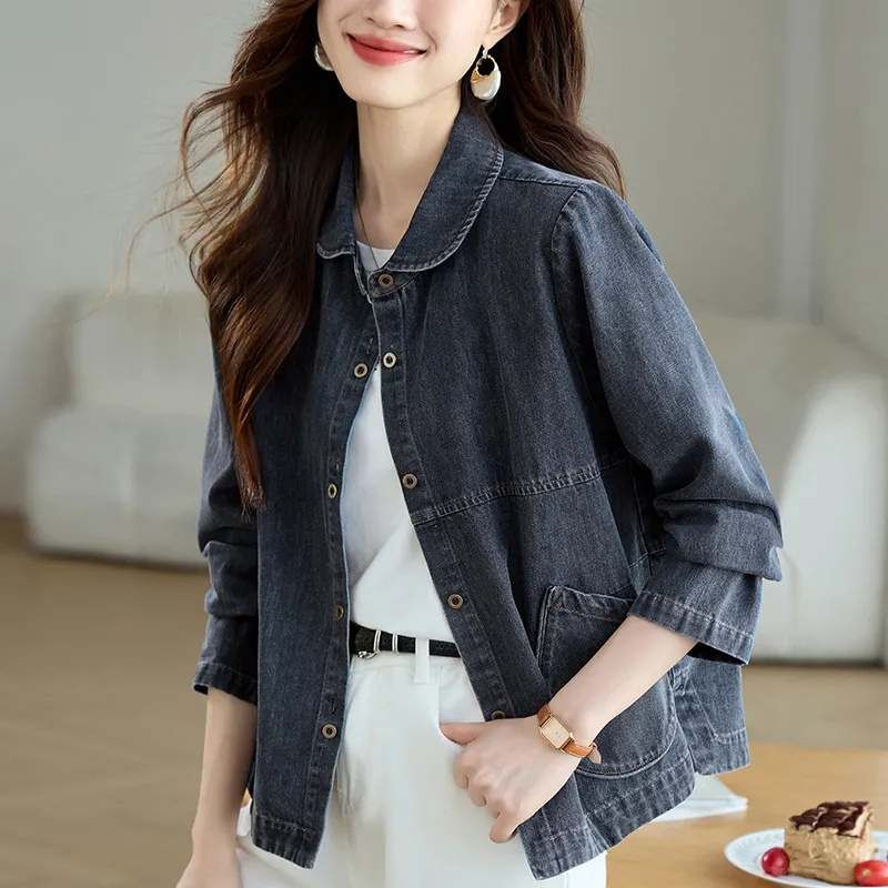 Women's Denim Jacket Coat 2026 - Down Jacket Packable recension och pris