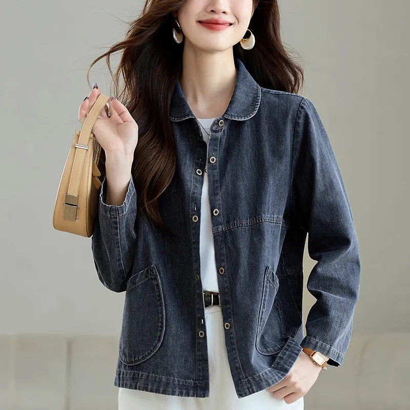 Women's Denim Jacket Coat 2026 - Down Jacket Packable recension och pris