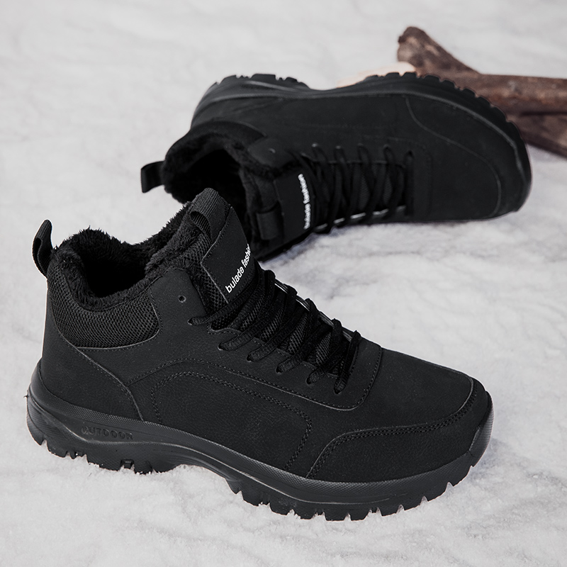 Winter Men's Boots Warm Plush  - Waterproof Winter Boot recension och pris