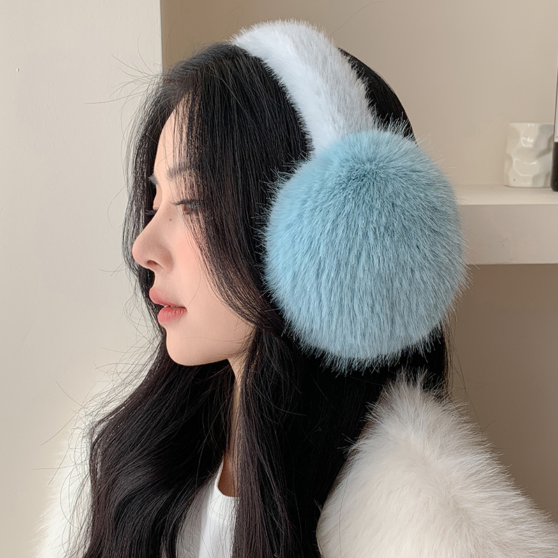 Solid Color Soft Plush Ear War - Earmuffs Foldable recension och pris