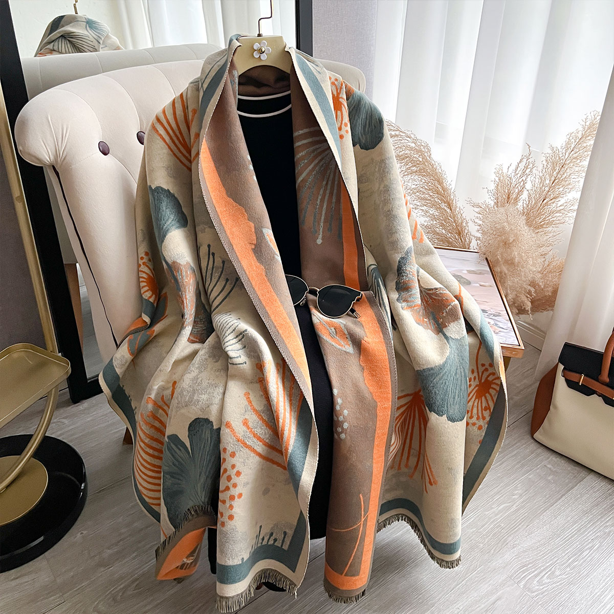 2025 New Winter Warm Cashmere  - Cashmere Pashmina Wrap recension och pris