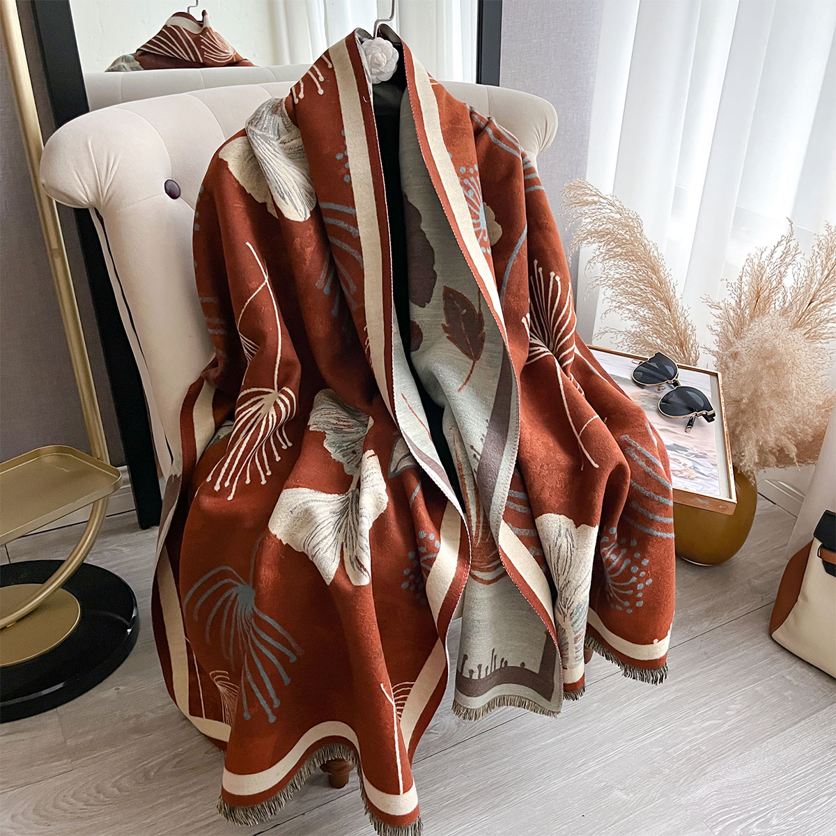 2025 New Winter Warm Cashmere  - Cashmere Pashmina Wrap recension och pris