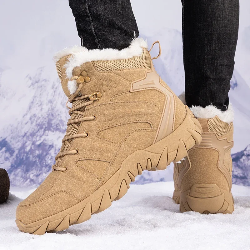 Men Winter Tactical Boots Lace - Waterproof Winter Boot recension och pris