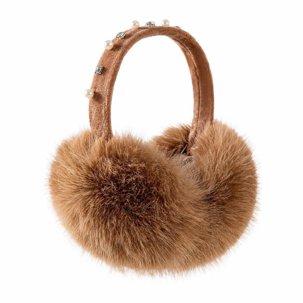 New Faux Fur Earmuffs Soft Fol - Earmuffs Foldable recension och pris